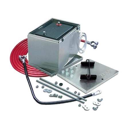 Taylor Cable Aluminum Battery Box 48103